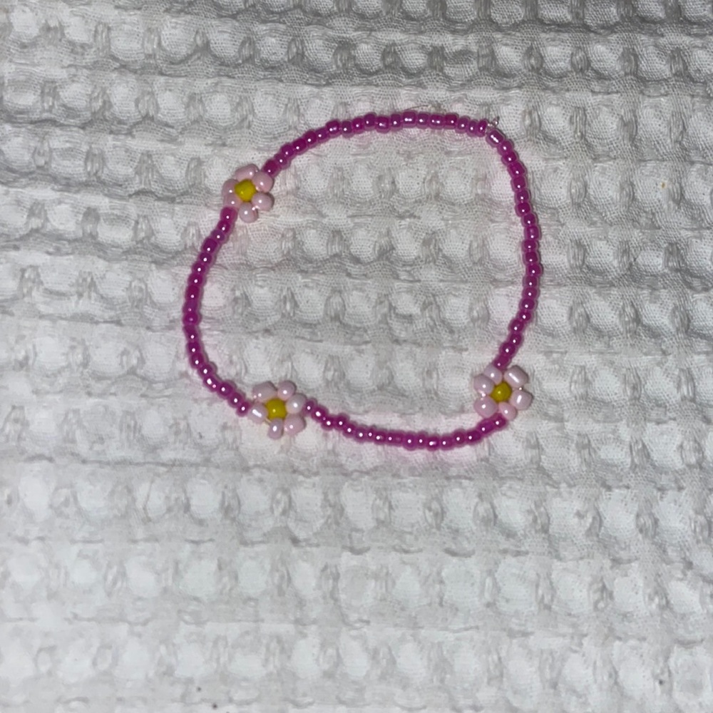 Handmade beaded bracelet